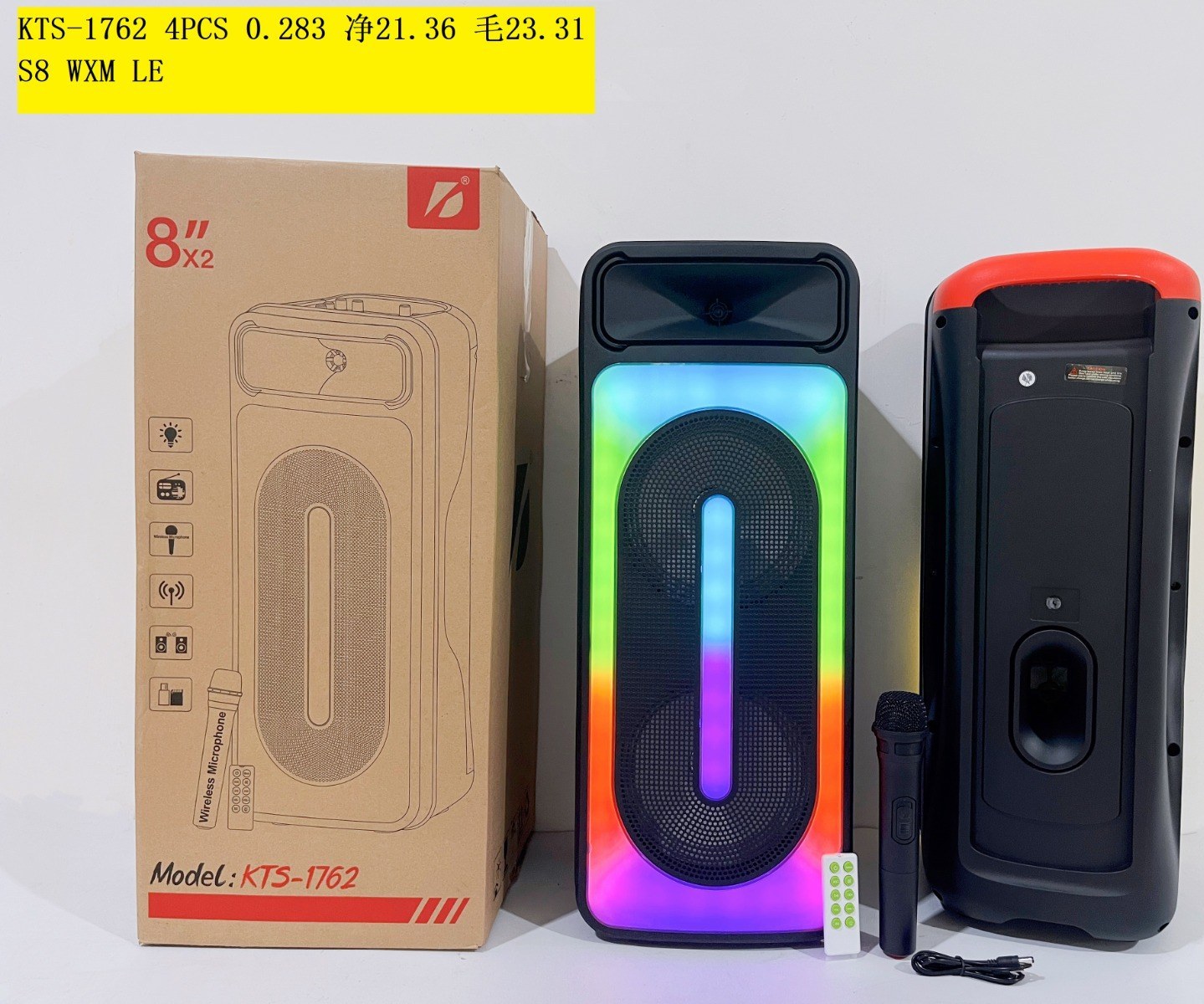 1762K اسپیکر 1762KTS کی تی اس بلوتوثی - تصویر 1