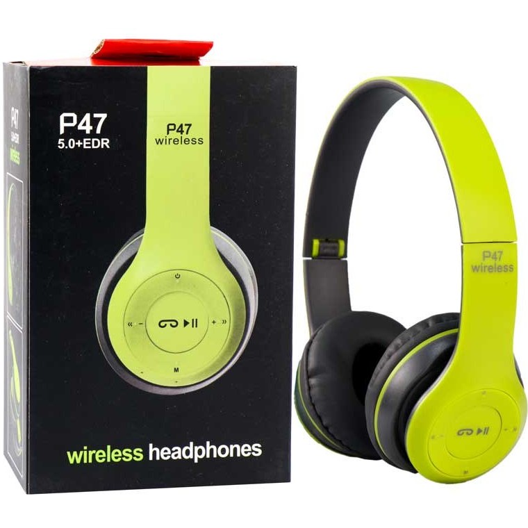 yQlJFyworCwuNT-j هدفون P47 بلوتوثی وایرلس - تصویر 1