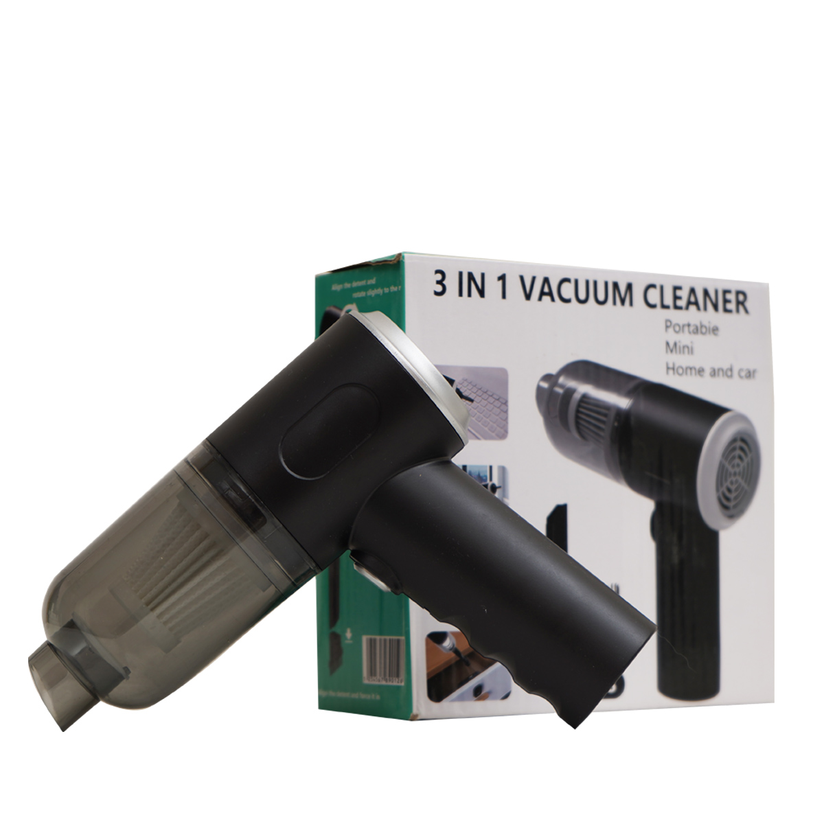 جارو-شارژی-مینی-خودرو-مدل-As-228 جاروشارژی خودرو مینی دمنده و مکنده جارو خودرو - تصویر 1