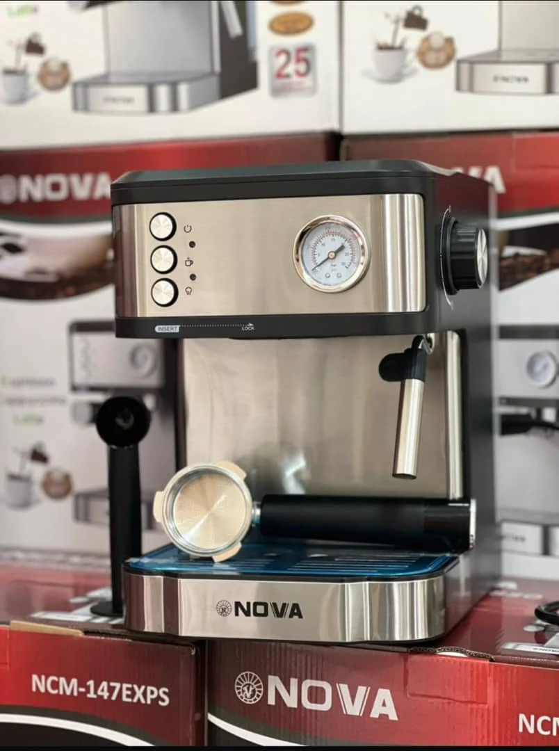 نوا اسپرسو ساز نوا 25 بار 2200 وات مدل NCM-147 با گارانتی - تصویر 1