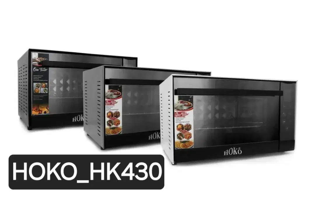 هوکو430 آون توستر 60 لیتر تمام لمسی هوکوپلاس مدل HK430 باگارانتی - تصویر 1