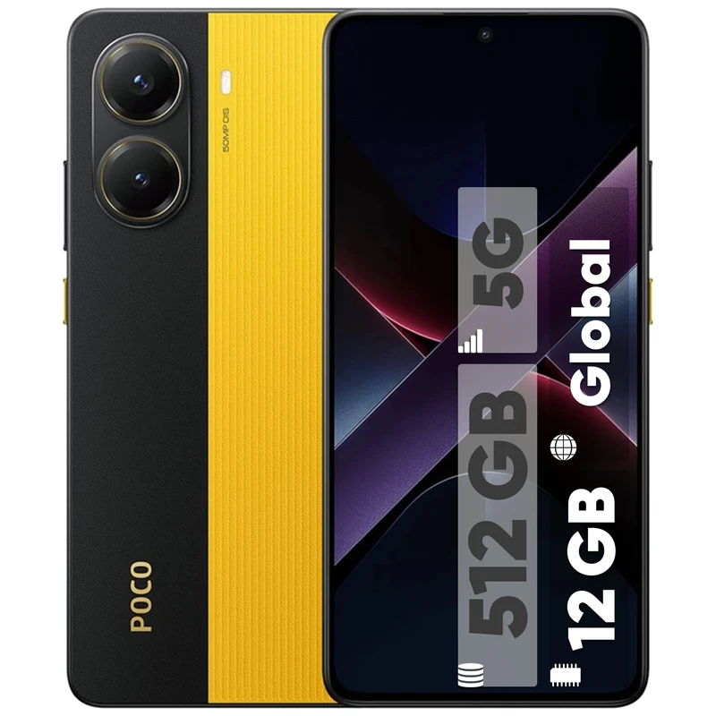 پوکو گوشی شیائومی Poco X7 Pro رجیسترشده دو سیمکارت 512 گیگابایت با رم 12 گیگابایت - گلوبال با گارانتی - تصویر 1
